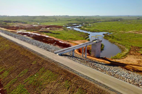 Barragem Jaguari é inaugurada no Rio Grande do Sul