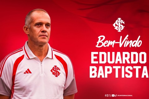 Inter confirma Eduardo Baptista para reta final do Brasileirão