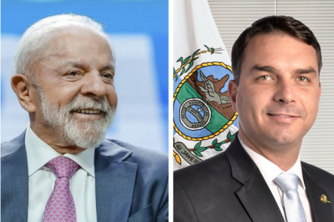 Lula lidera com 41,8% contra 32,1% de Flávio no primeiro turno, diz pesquisa Vox Brasil
