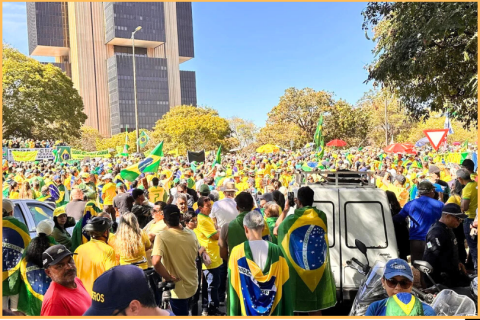 Bolsonaristas voltam às ruas em defesa de ex-presidente e críticas contra Alexandre de Moraes