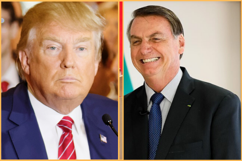 Datafolha: 57% dos brasileiros avalia que Trump erra ao pedir fim de julgamento de Bolsonaro