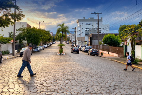Candelária: 40 km/h não é sugestão: a cidade também é de quem caminha A cidade é de todos — inclusive de quem atravessa a rua a pé