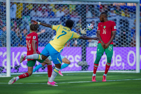 Brasil empata com Marrocos na estreia da Copa do Mundo