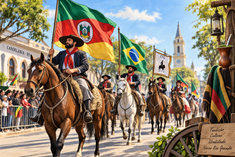 20 DE SETEMBRO: HISTÓRIA, MEMÓRIA E TRADIÇÃO MARCAM O DESFILE FARROUPILHA