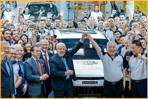 A primeira fábrica da chinesa GWM nas Américas é inaugurada do Brasil